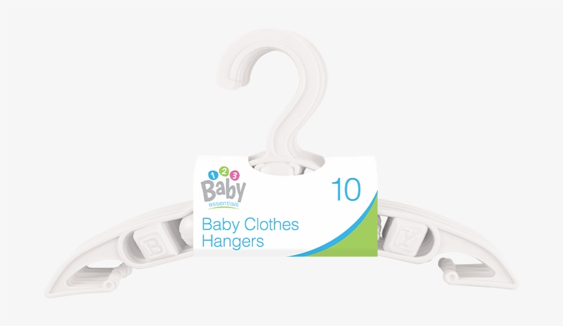 White Baby Clothes Hangers - Clothes Hanger, transparent png