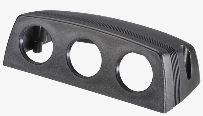 Triple Blank Surface Mount Housing Black - Tool, transparent png