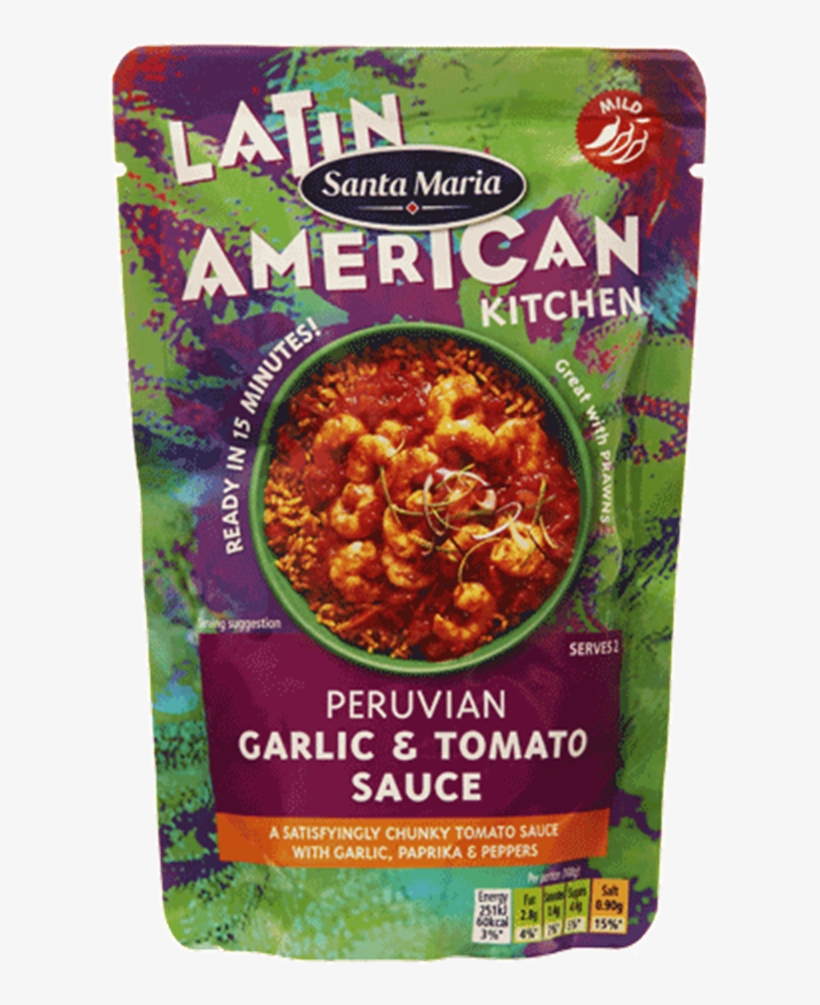 Santa Maria Peruvian Garlic & Tomato Sauce, transparent png