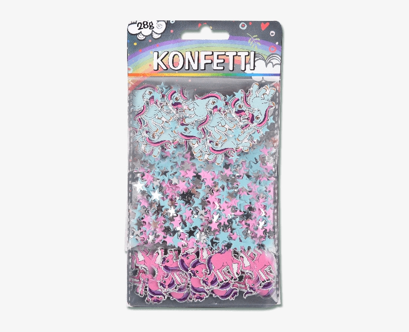 Waldhausen Konfetti Einhorn, Pferd & Sterne, transparent png
