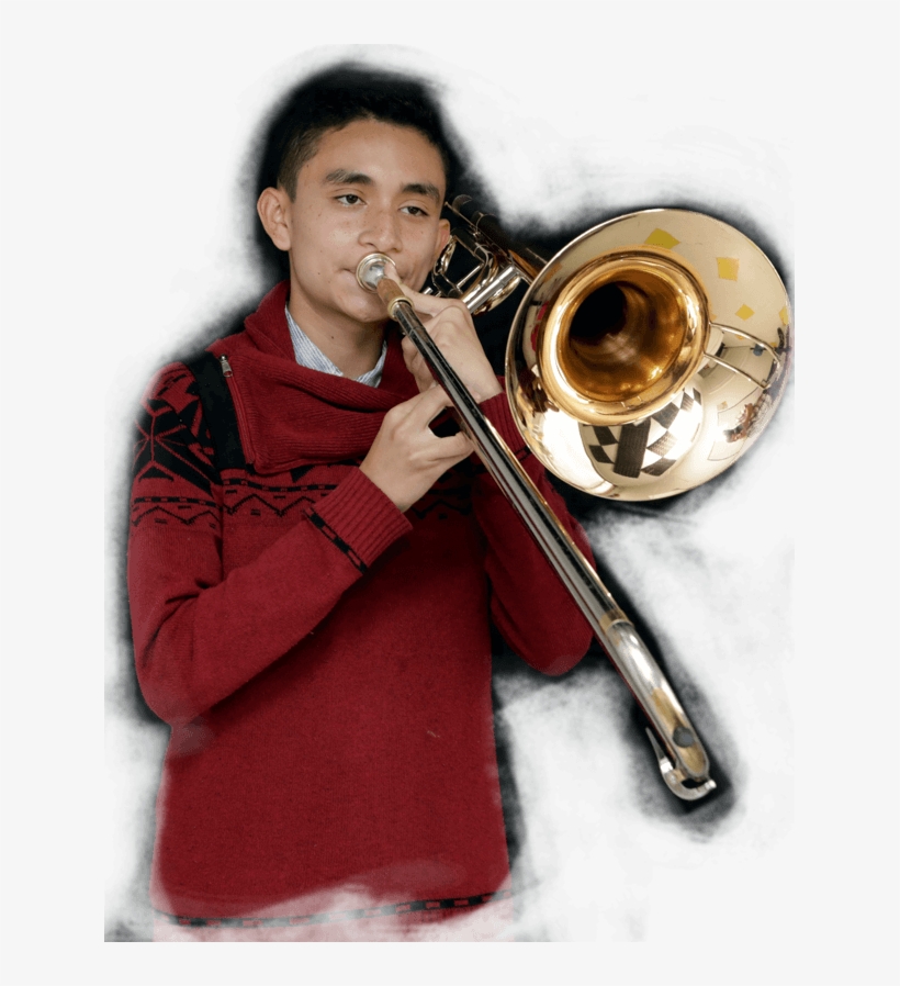 Heredando El Amor De Su Padre Por El Violín, Juan Sebastián - Types Of Trombone, transparent png