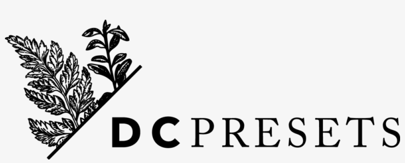 Dc Preset Logo Black, transparent png