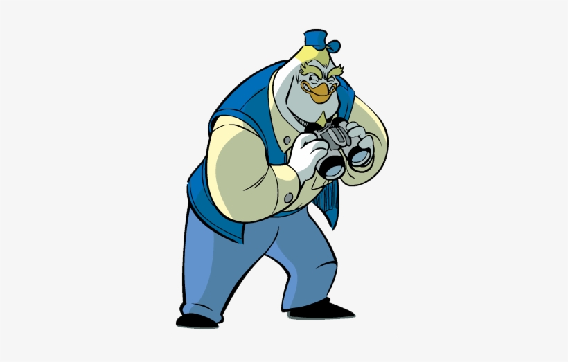 Thank You Clipart - Duck With Binoculars, transparent png