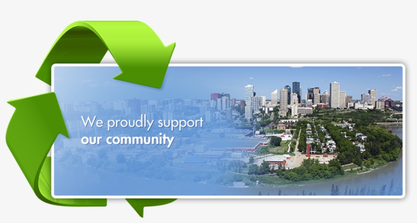 We Proudly Support Our Community - City Of Edmonton, transparent png