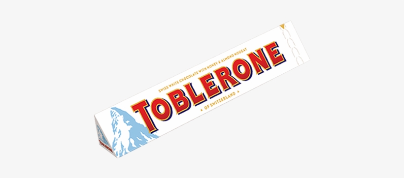 토블론-화이트 - Toblerone Milk Chocolate Block, transparent png