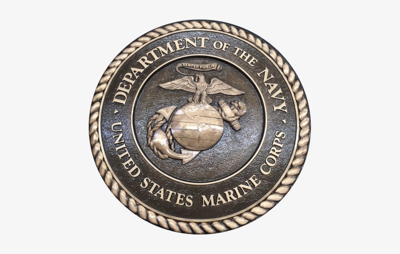 Marine Corps Cast Bronze Plaque - Marine Corps, transparent png