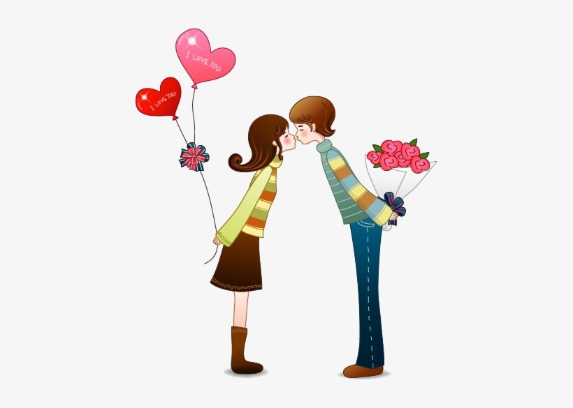 Romance Png Image Background - Casal De Namorado Png, transparent png