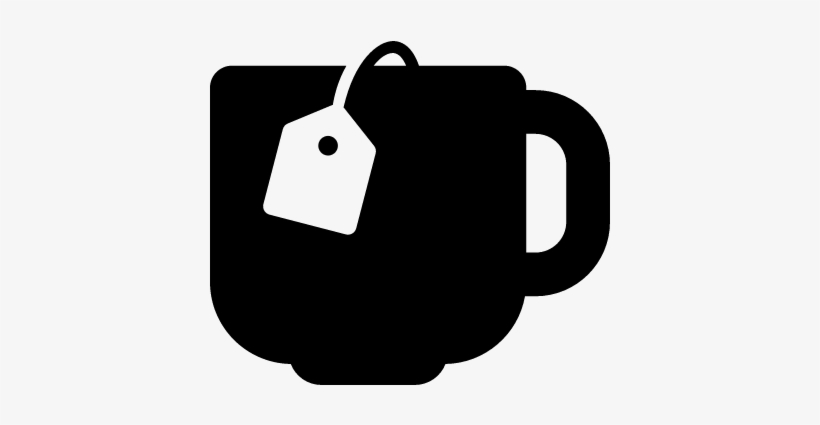 Cup With Tea Bag Vector - Bolsa De Te Logo, transparent png