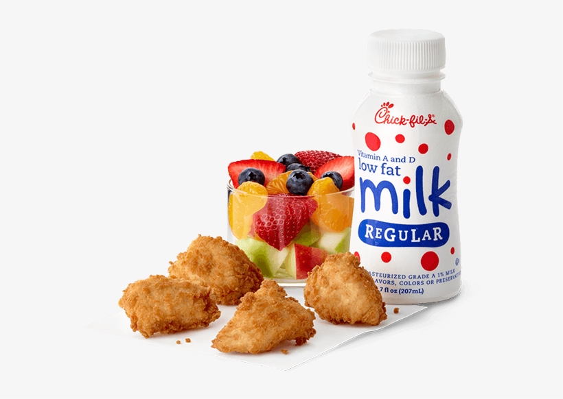 4 Ct Chick Fil A® Nuggets - Chick Fil A Kids Meal, transparent png