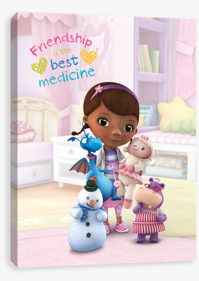 Doc Mcstuffins Friendship Is The Best Medicine - Doc Mcstuffins Doc's Big Book Of Boo-boos (disney Doc, transparent png