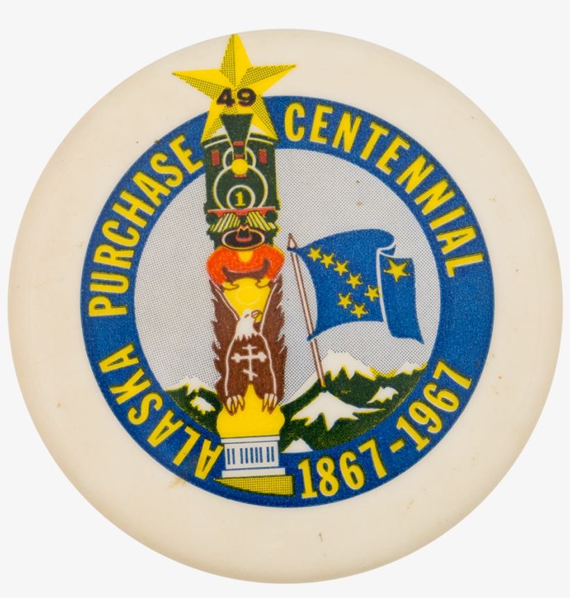Alaska Purchase Centennial Events Button Museum - St Francis High School Mn Logo, transparent png