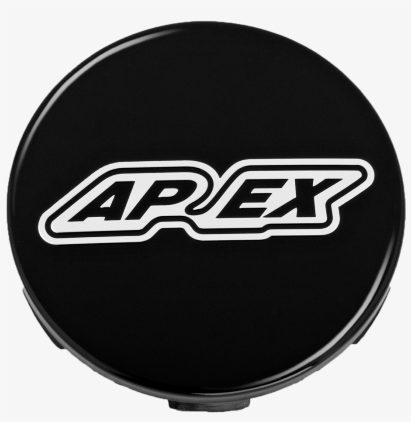 Apex Gloss Black Center Caps - Apex Race Parts, transparent png