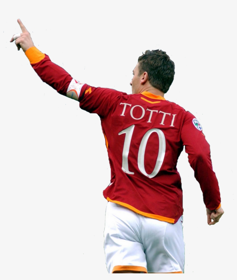 Roma Captain Francesco Totti Has Admitted That The - Totti Re Di Roma, transparent png