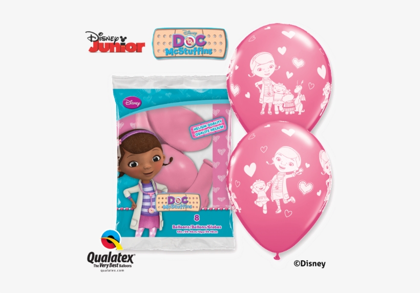 Doc Mcstuffins Balloons - Doc Mcstuffins Balloons (6pcs) - 11 Inch Balloons, transparent png