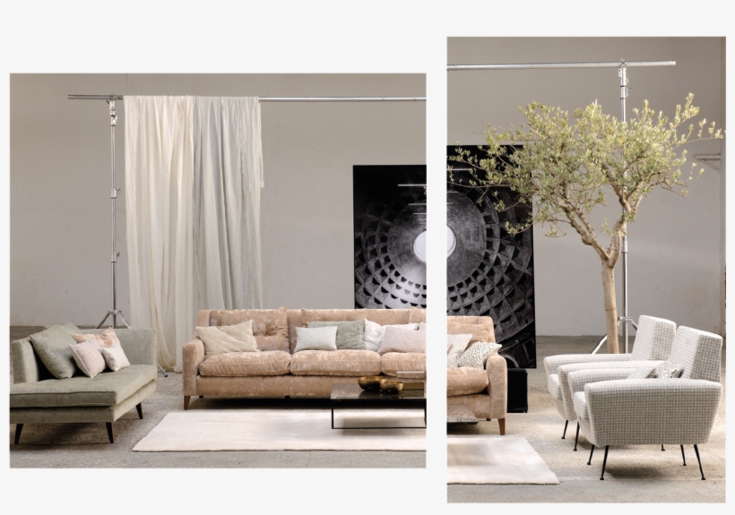 Composed Of A Wide Variety Of Fabrics Of Different - Living Room, transparent png