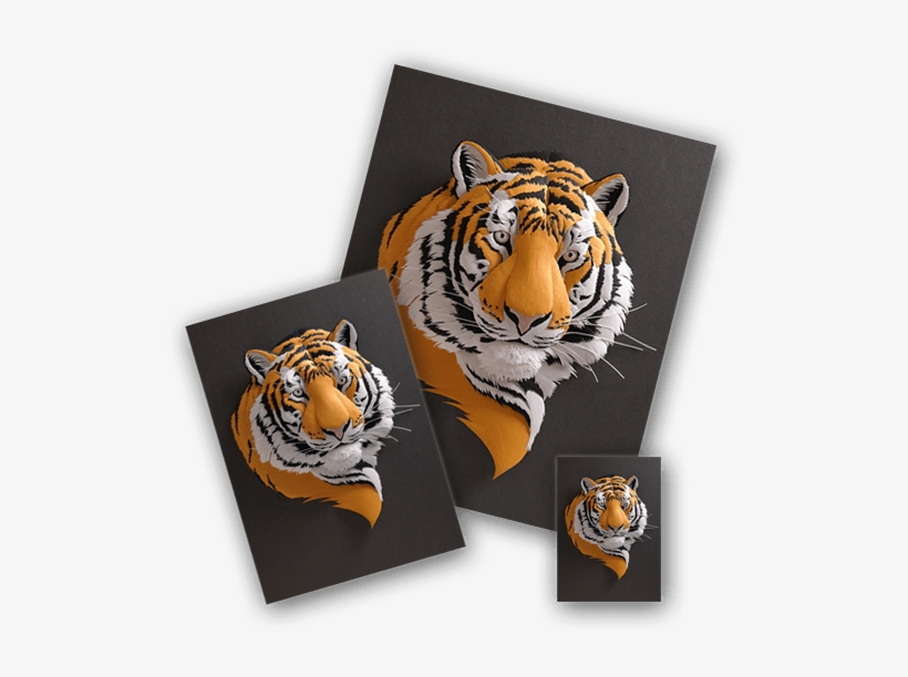 “tiger” Print - Tiger, transparent png