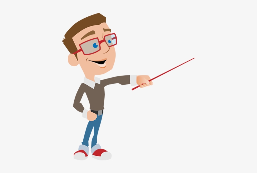 Next - Male Teacher Cartoon Png, transparent png