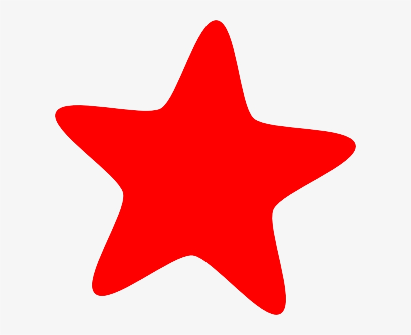 Red Star Clipart, transparent png