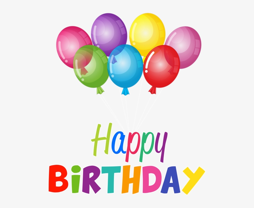 Happy Birthday Balloons Clip Art Png Image - Clipart Birthday Balloons, transparent png