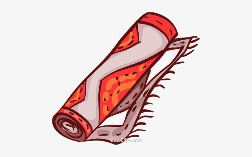Carpets And Rugs Royalty Free Vector Clip Art Illustration - Clip Art, transparent png