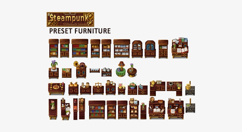Rpg Maker Steampunk Tileset, transparent png
