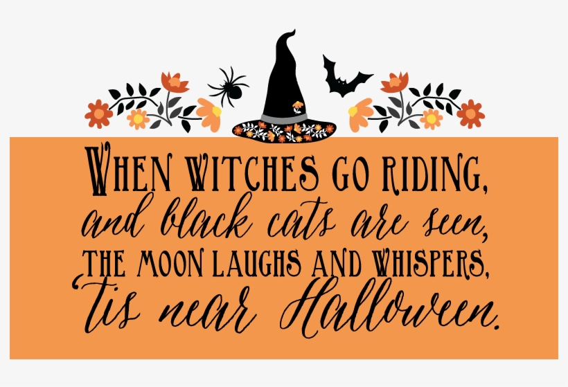 3 Free Halloween Poem Prints - Png Transparent Halloween Decor, transparent png