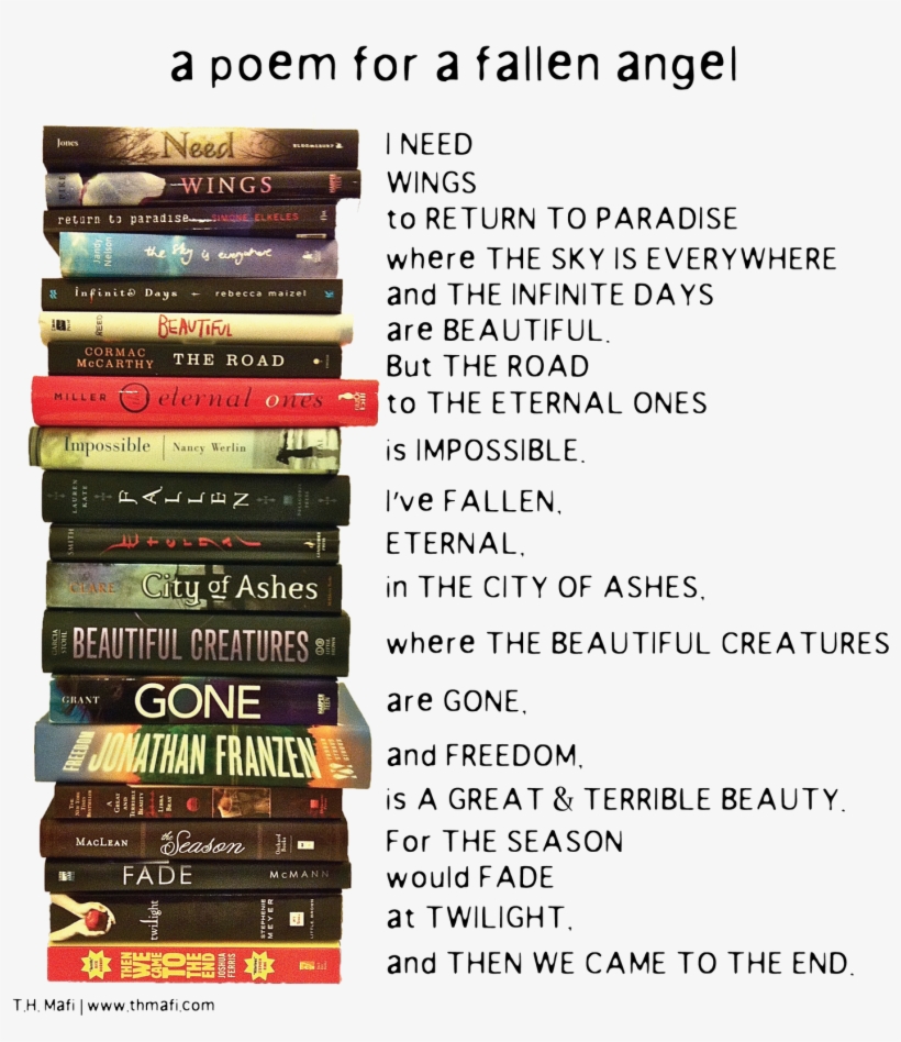 2 Comments To With Thanks To T - Poema Sobre Livros, transparent png