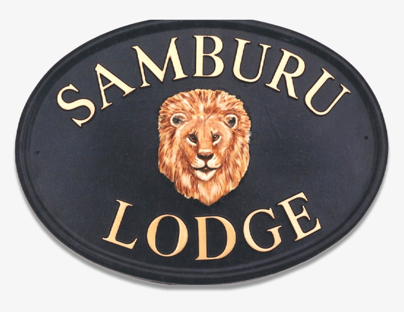 Lions Head House Sign - Sale, transparent png