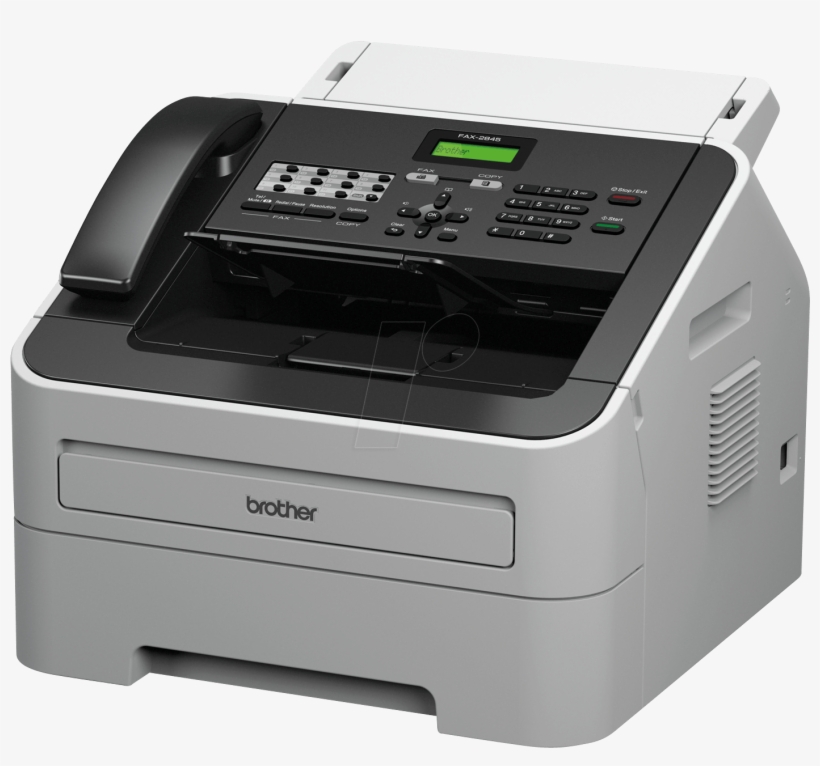 Brother Fax Machine Brother Fax2845g1 - Fax Laser Brother 2840, transparent png