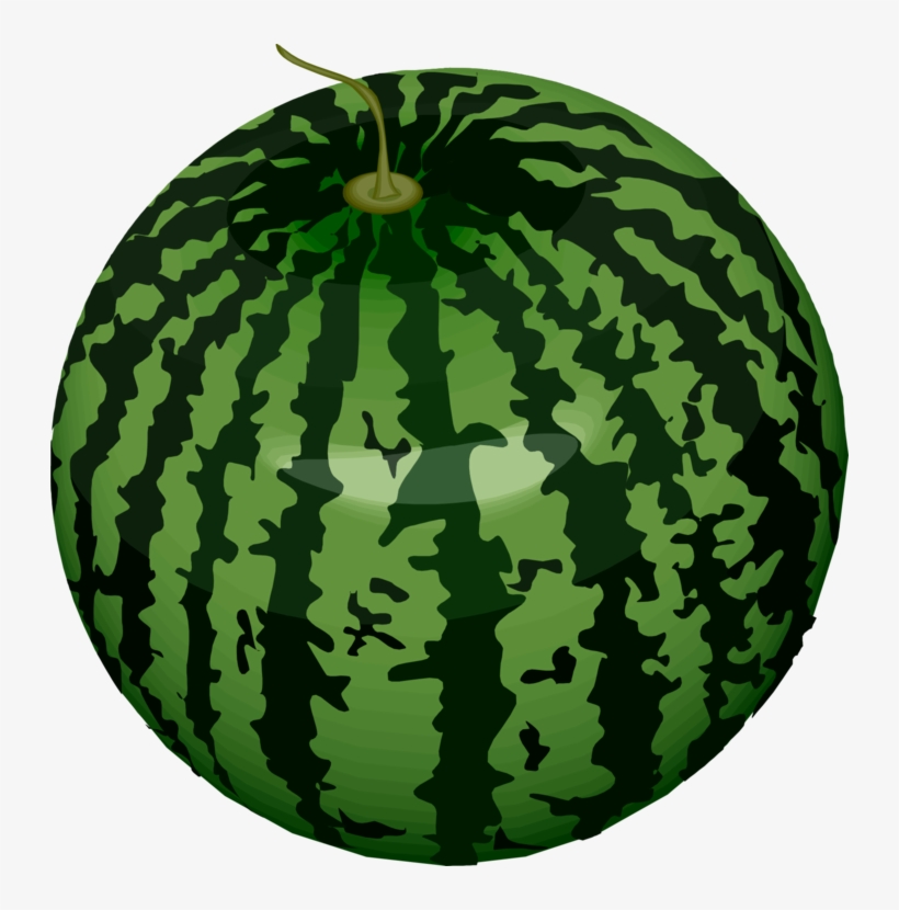 Watermelon Auglis Fruit Vegetable - Watermelon Large Wall Clock, transparent png