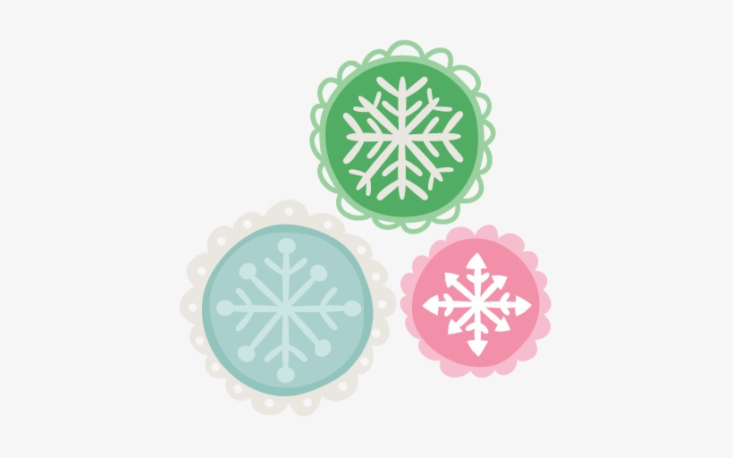 Snowflake Set Svg Scrapbook Cut File Cute Clipart Files - Cricut, transparent png