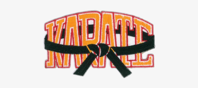 1289 Karate Belt Patch 4"w - Karate, transparent png