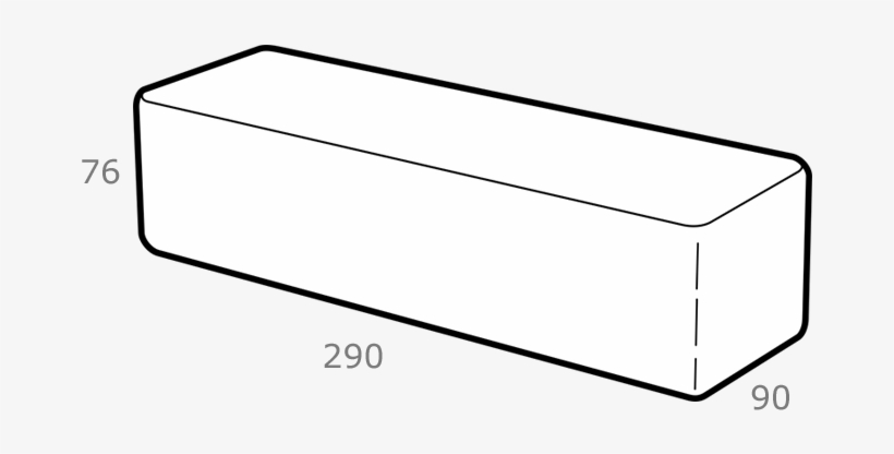 The Contemporary Collection Verti 76 Solid Is A Single - Coffee Table, transparent png