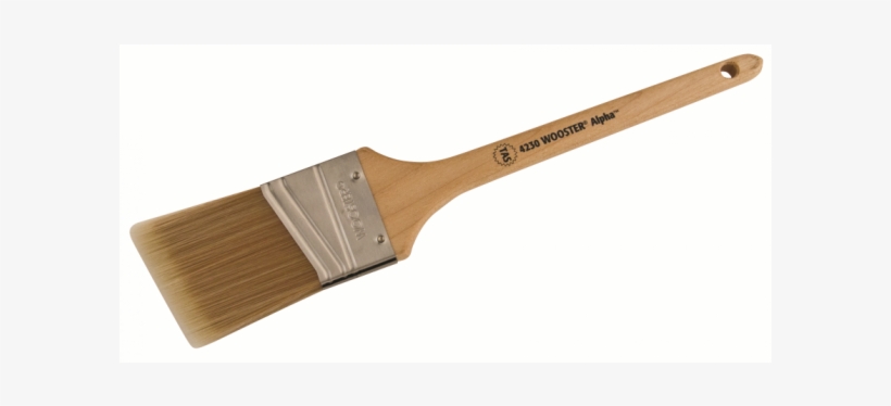 Wooster 4230-1 1/2 Alpha Thin Angle Sash Paint Brush,, transparent png