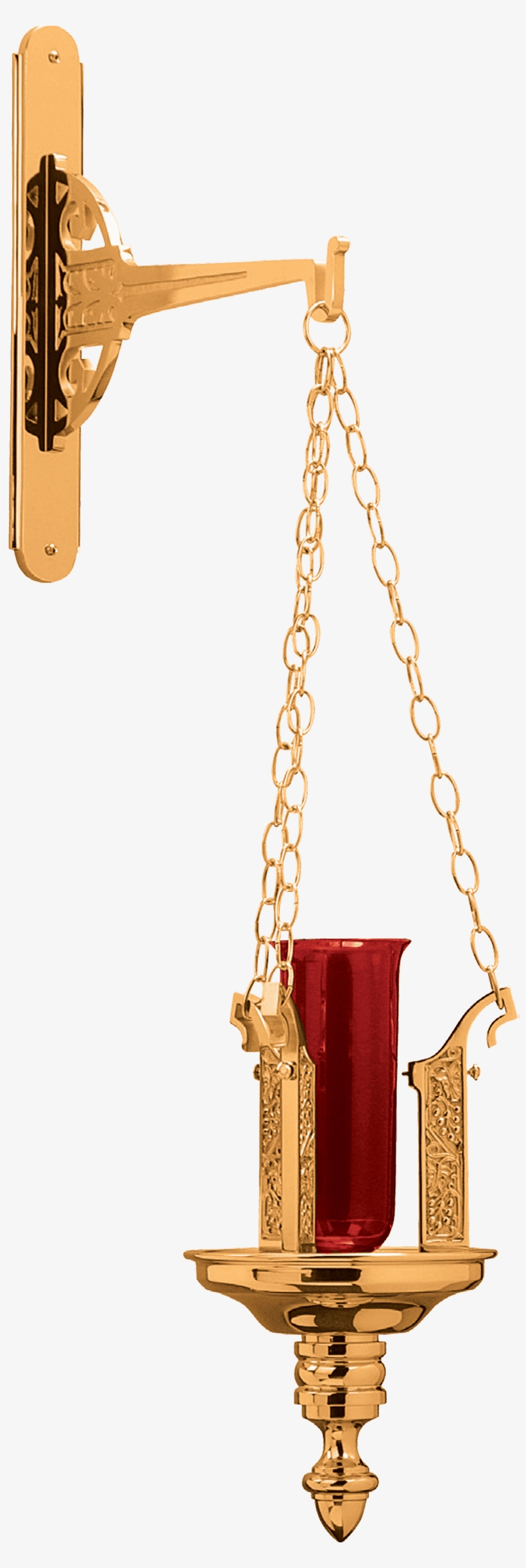 Clipart Resolution 800*2362 - Excelsis-hanging Sanctuary Lamp, transparent png