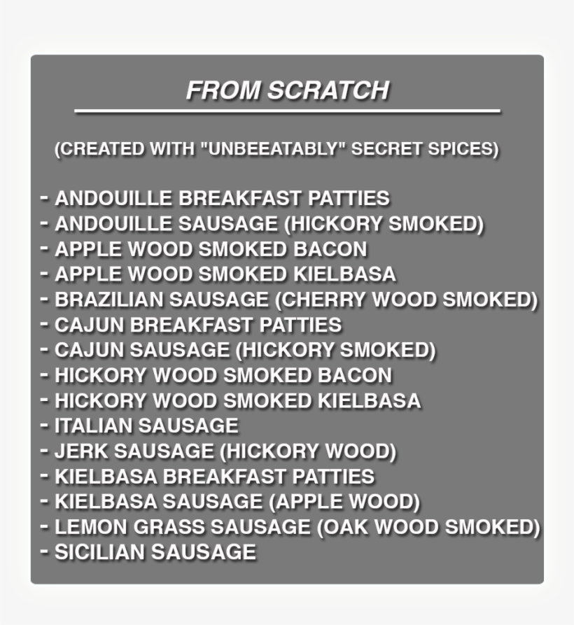 Unbeeatable Menus Scratch - Unbeeatable Catering, transparent png