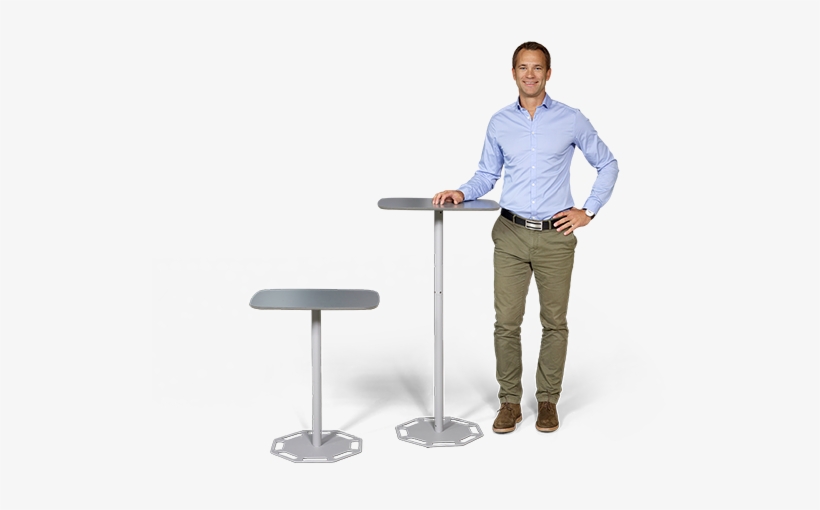 Portable Table - Standing, transparent png