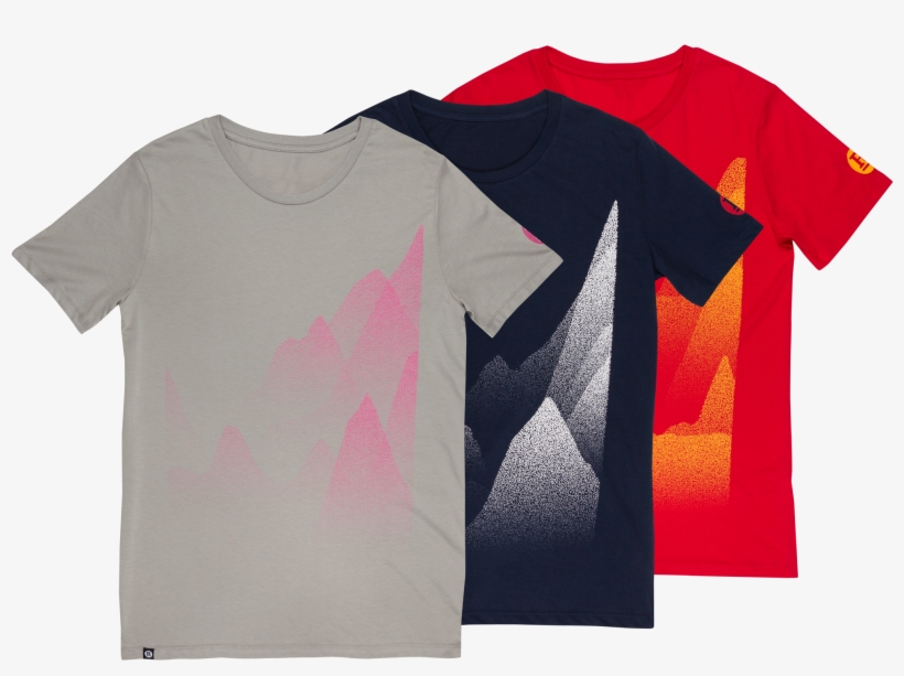 Climbs Collection T-shirts Bundle - T-shirt, transparent png
