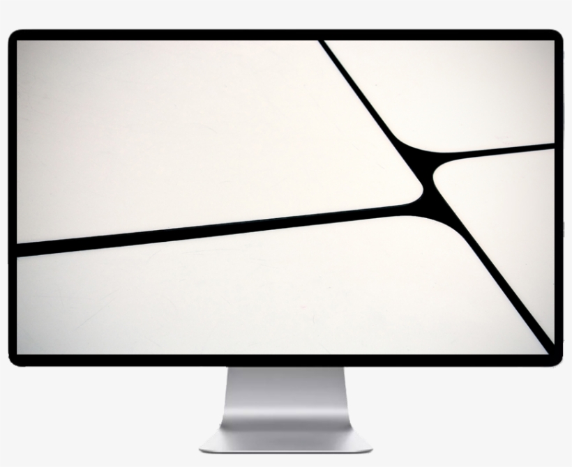 Score 50% - Thunderbolt Display 27 Zoll, transparent png