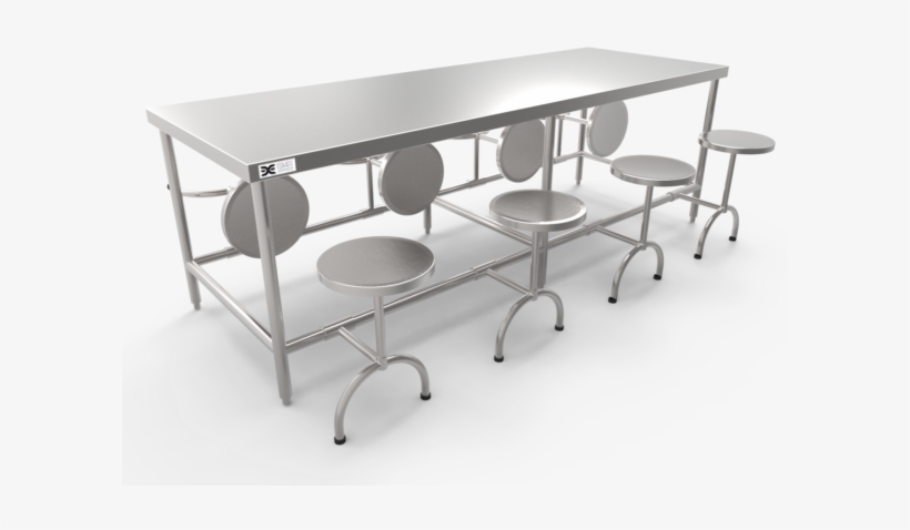 8 Sitting Dinning Table - Outdoor Table, transparent png