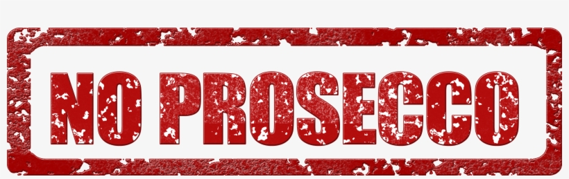 Red Stamp With Text No Prosecco - No Prosecco, transparent png
