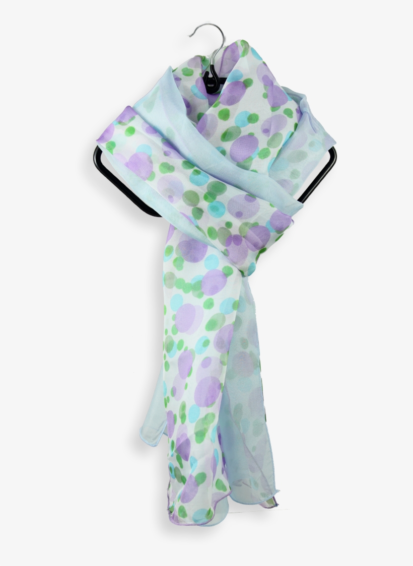 Duo Silk Sky Blue Bubble - Blue, transparent png