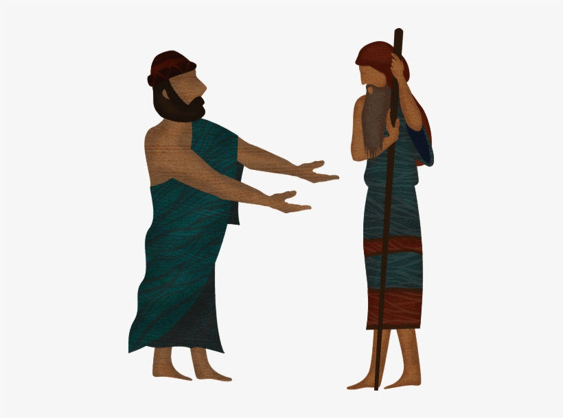 Noah And Methuselah - Genesis, transparent png
