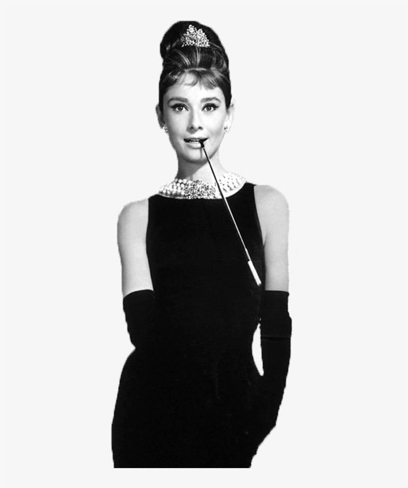 Audrey Hepburn Standing Png - Audrey Hepburn Breakfast At Tiffany's, transparent png