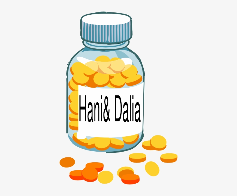 Blank Pill Bottle Clip Art - Pill Bottle, transparent png