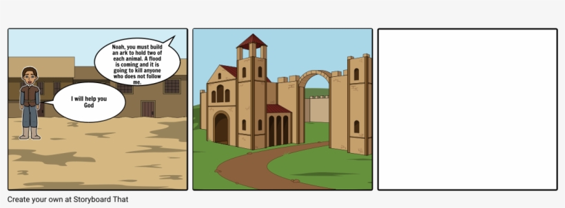The Story Of Noah - Cartoon, transparent png