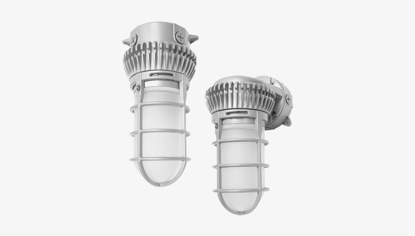 Vapled Led Vaportight Jelly Jar Lighting Fixture - Simkar 11w Vapled Led Outdoor Wall Mounted Vaporproof,, transparent png
