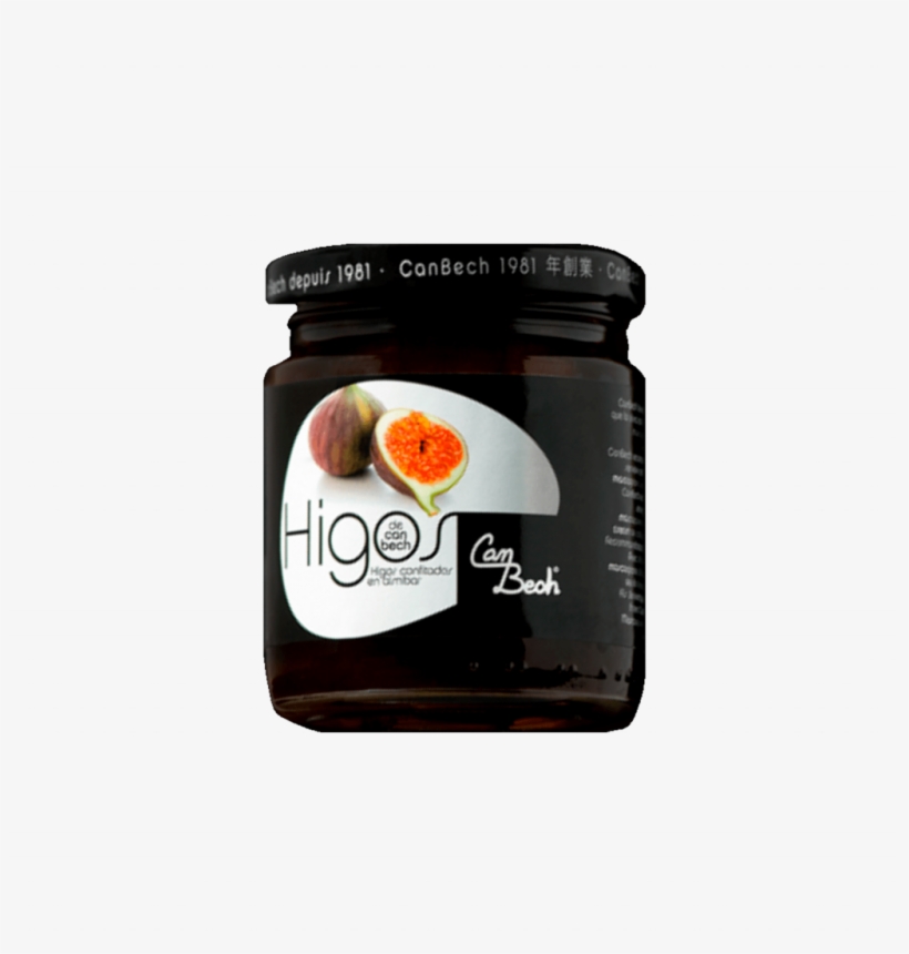 Can Bech Figs Confits In Syrup Jelly Jar 300 G - Comprar Higos Confitados, transparent png