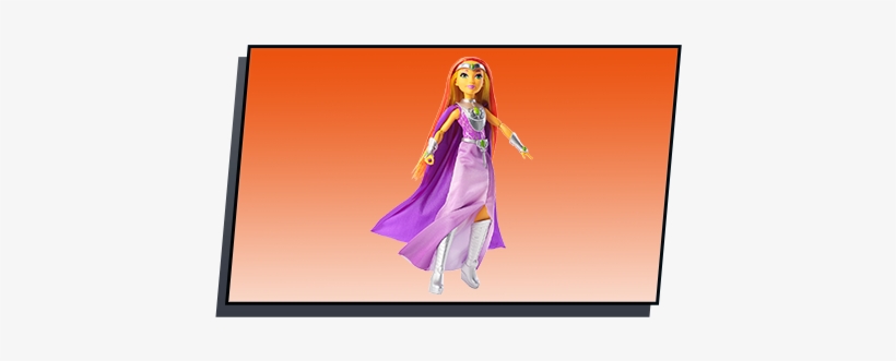 Bambola Di Starfire™ Intergalactic Gala™ Della Linea - Dc Comics Super Hero Girls - Intergalactic Gala - Starfire, transparent png