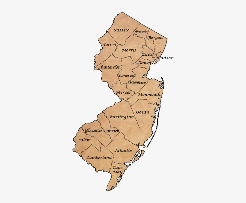 Revolutionary War New Jersey Historic Sites - Map Of New Jersey Revolutionary War, transparent png